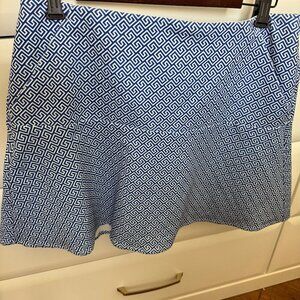 Polo Golf Ralph Lauren Flounce Skort Blue/White - M